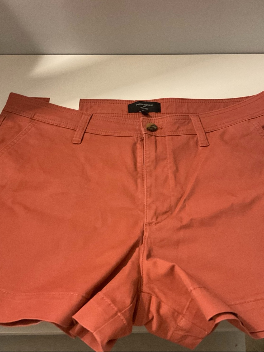 Banana Republic Coral Flat-Front Women's Shorts